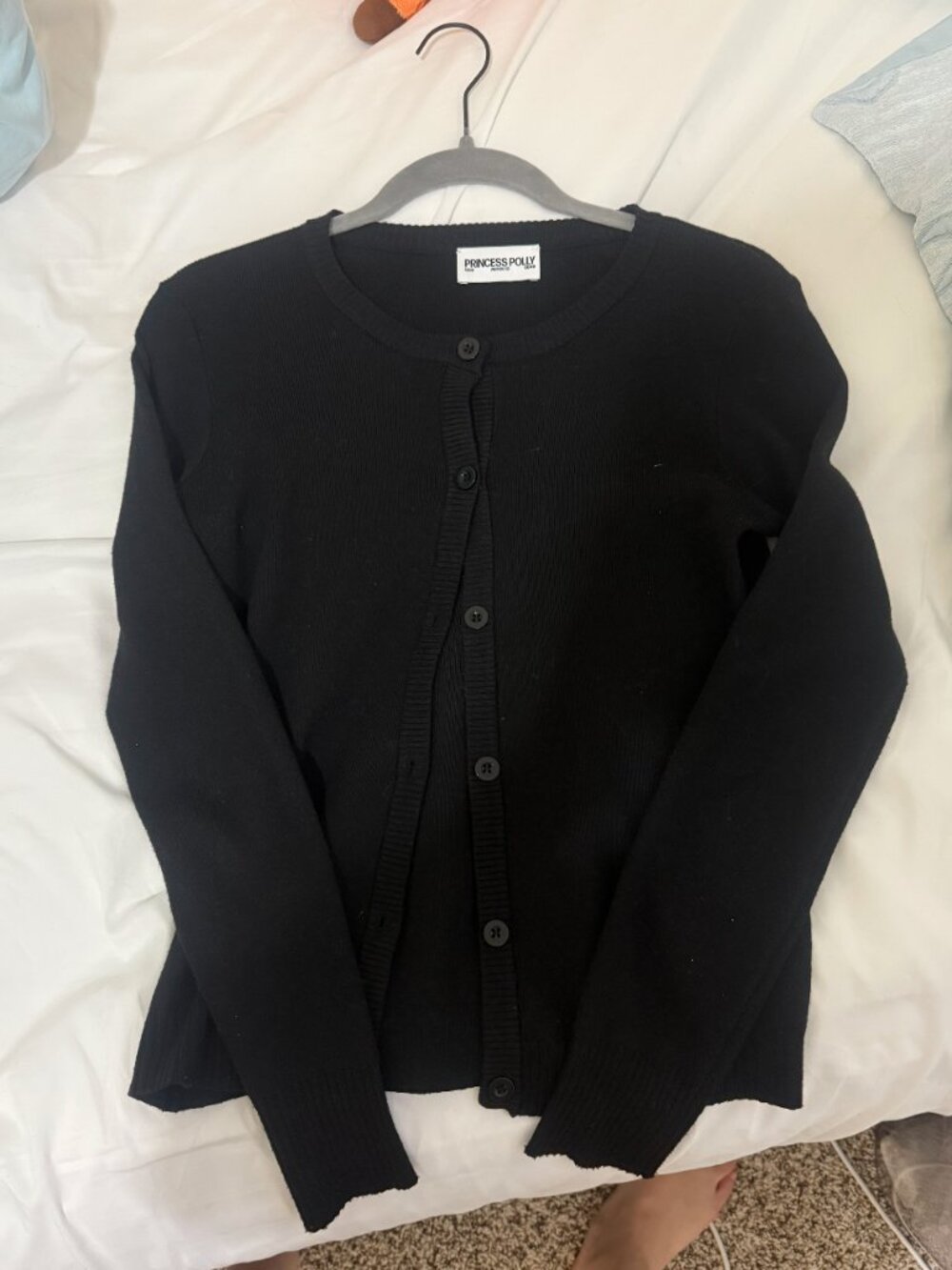 Princess Polly black cardigan
